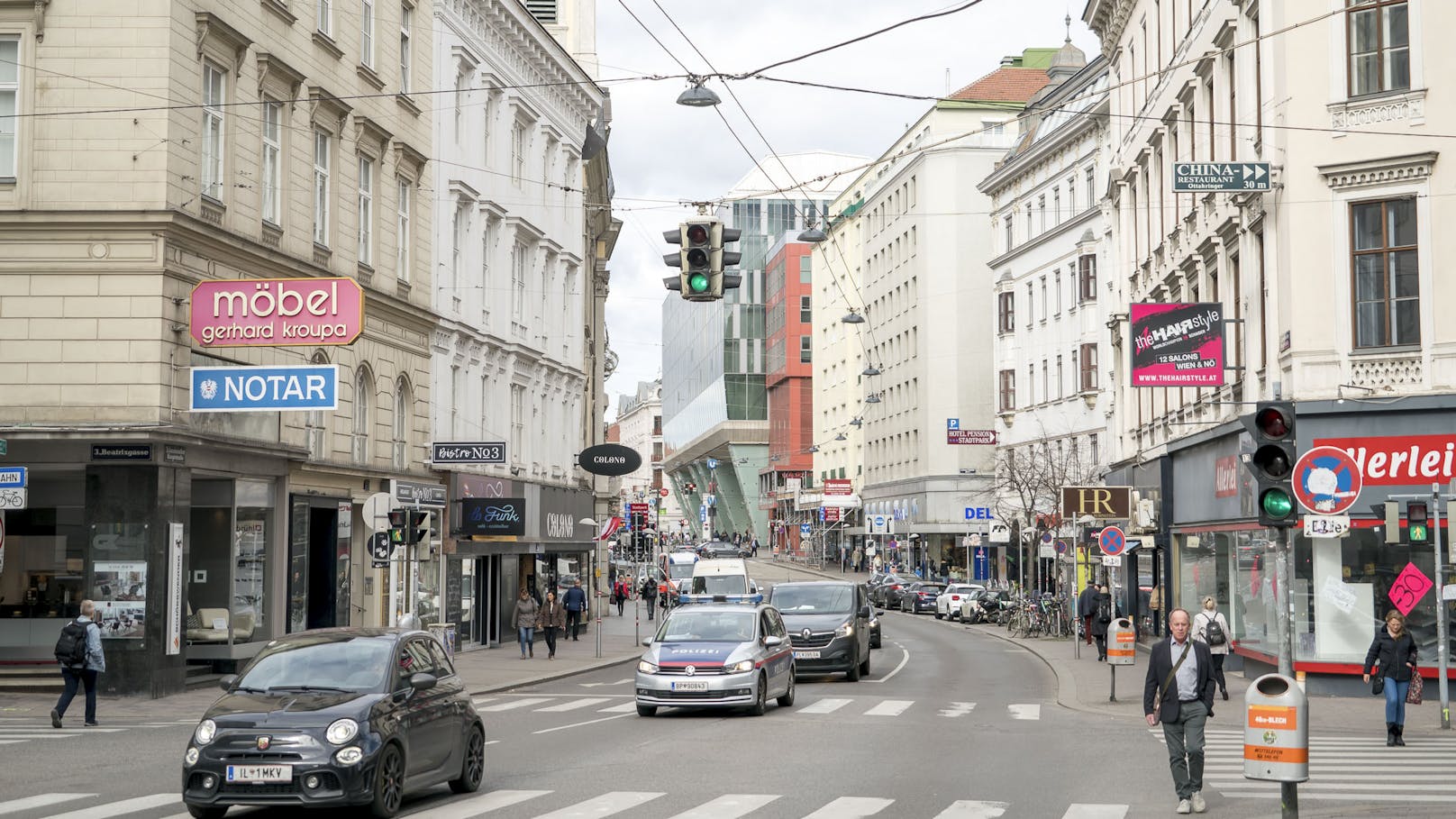 Aus den Bürgerideen geht hervor: Die Landstraßer Hauptstraße soll verkehrsberuhigt und attraktiver werden.