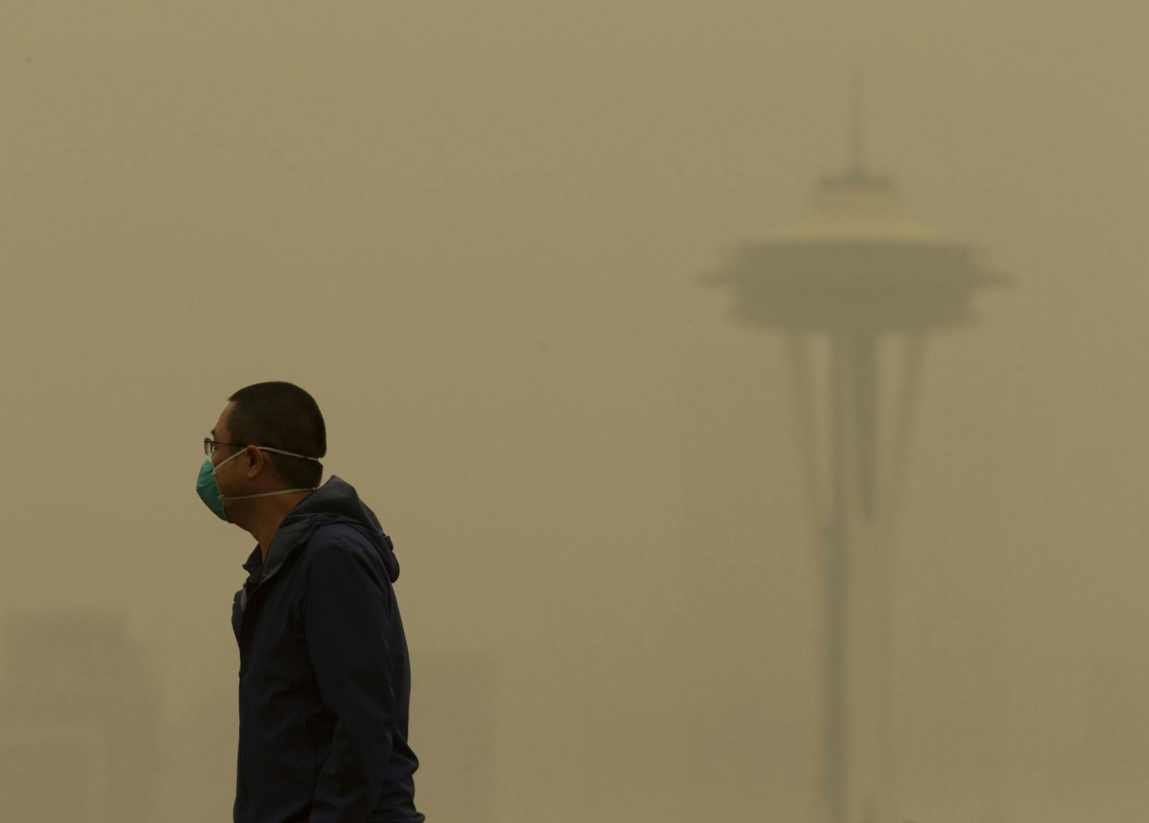 Auch in Seattle ist die Luftverschmutzung äußerst hoch.