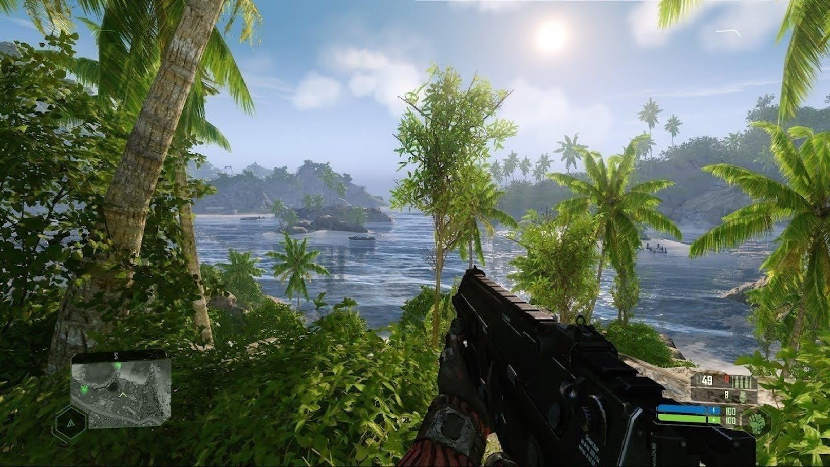Klar, "Crysis Remastered" sieht heute noch besser aus: Die CryEngine 5 sorgt unter anderem für Ray-Tracing und 8K-Auflösung, auf der PlayStation 4 fallen neben schärferen Texturen auch zusätzliche Lichteffekte auf.
