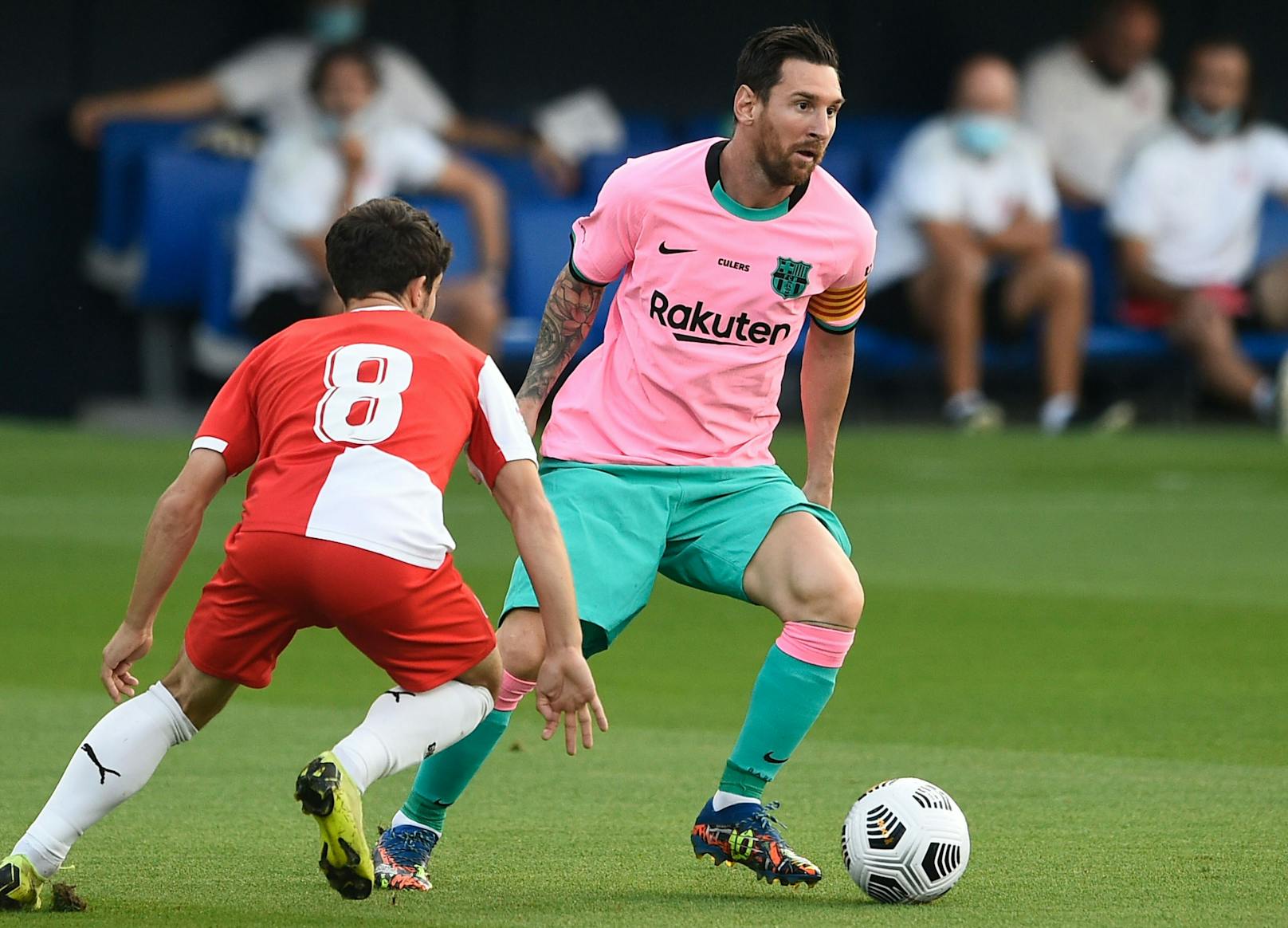 Lionel Messi schnürt gegen Girona den Doppelpack. 