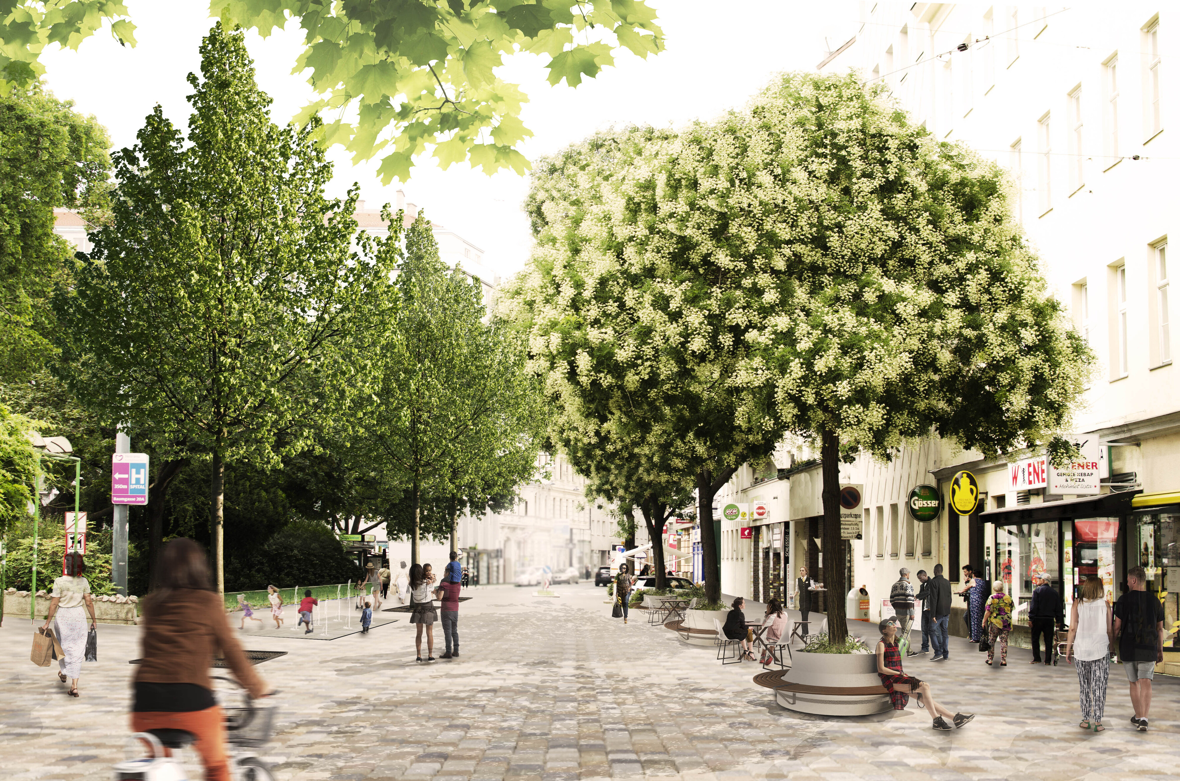 Grüne wollen Begegnungszone (Symbolbild)