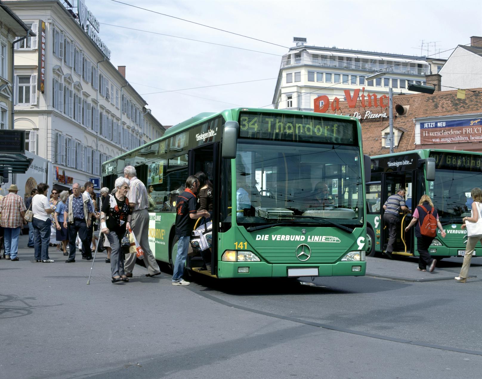 Ein Biodiesel-Linienbus in Graz. Archivbild