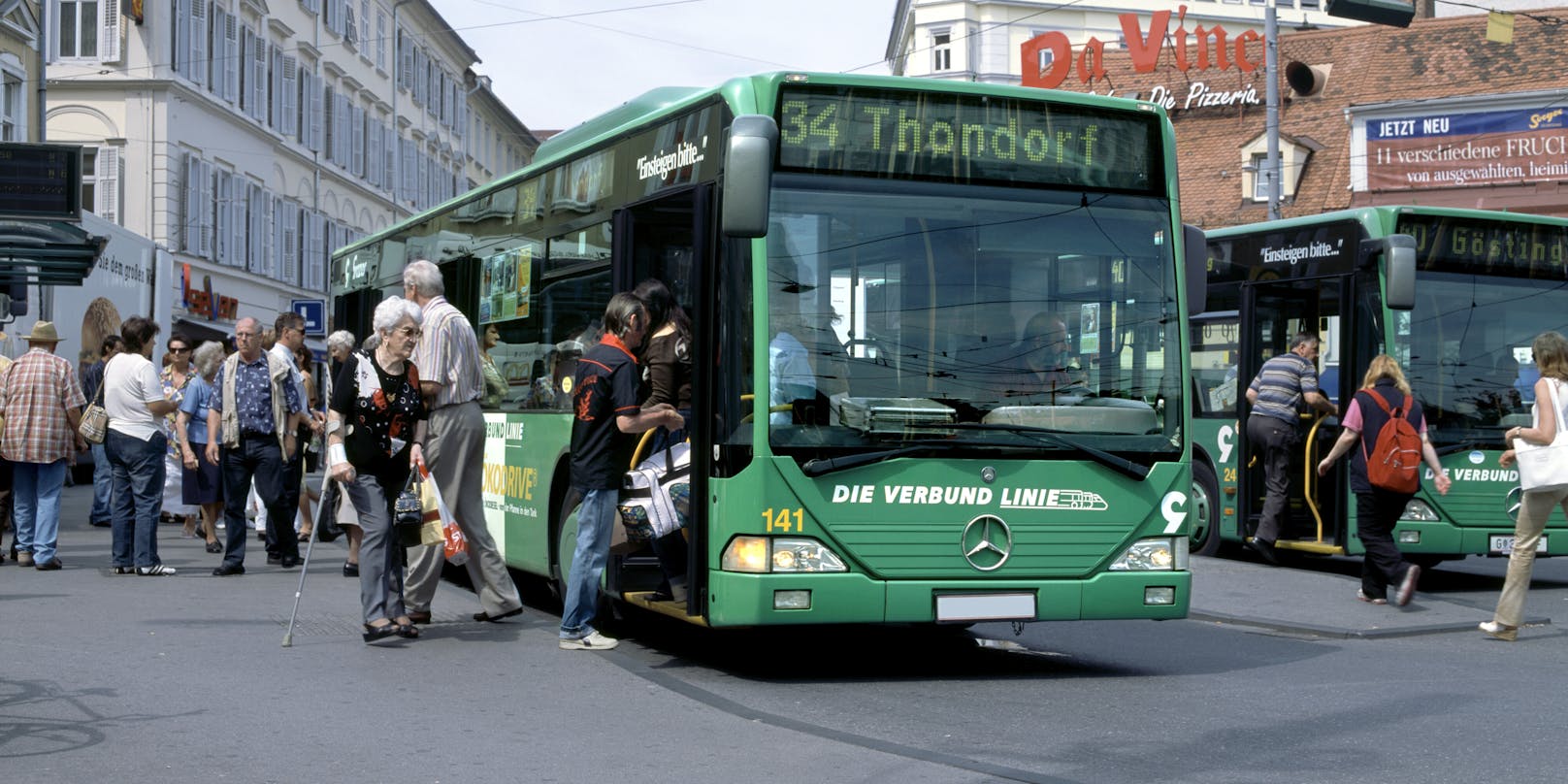 Ein Biodiesel-Linienbus in Graz. Archivbild