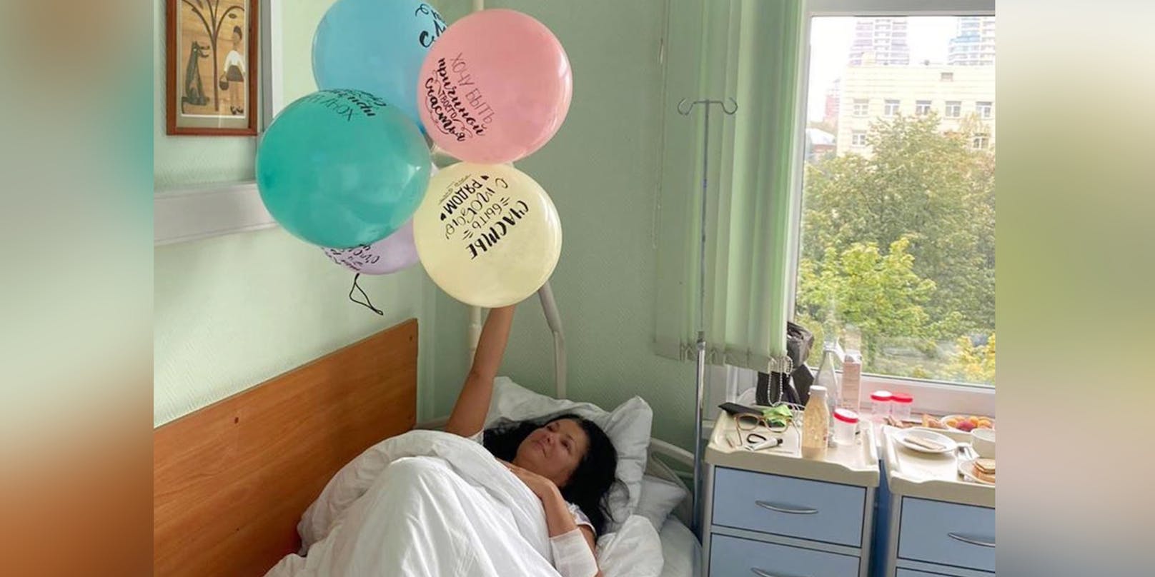Anna Netrebko muss ihren Geburtstag im Spital feiern