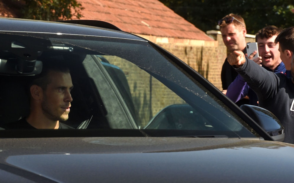 Gareth Bale fährt bei den Spurs vor. 