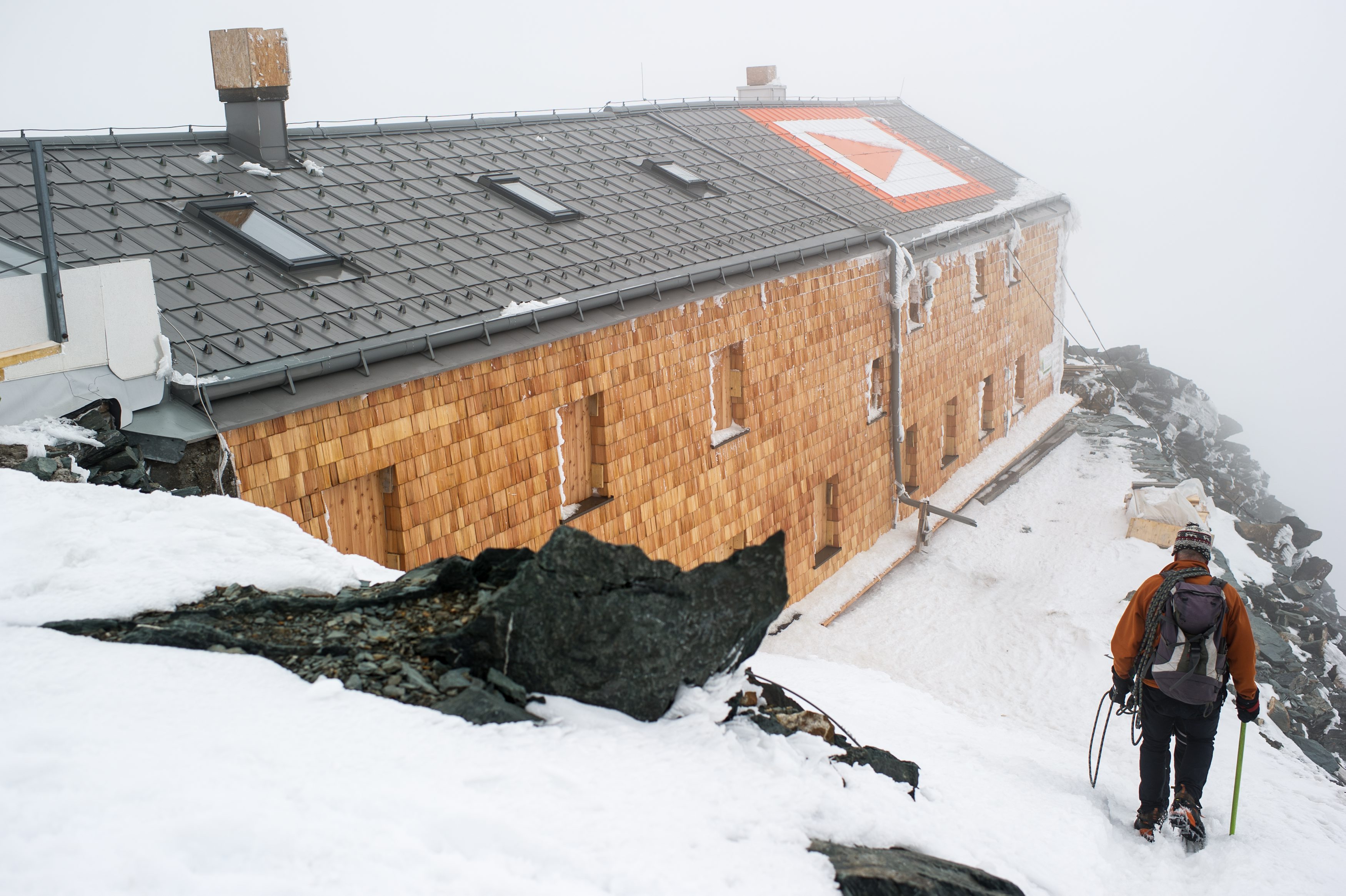 Erzherzog-Johann-Hütte auf dem Großglockner. Archivbild, 2014