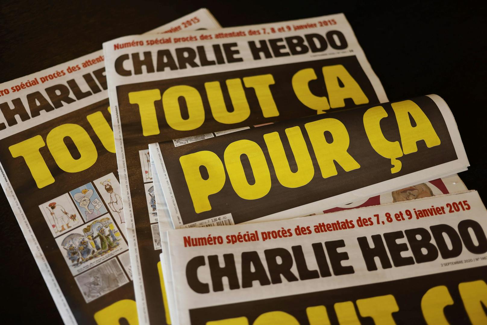 "Charlie Hebdo": Prozess beginnt in Paris