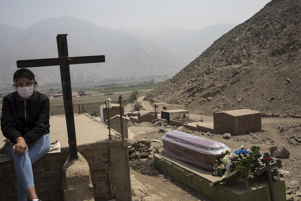 In Peru gibt es gemessen an der Bevölkerung die meisten Coronatoten.