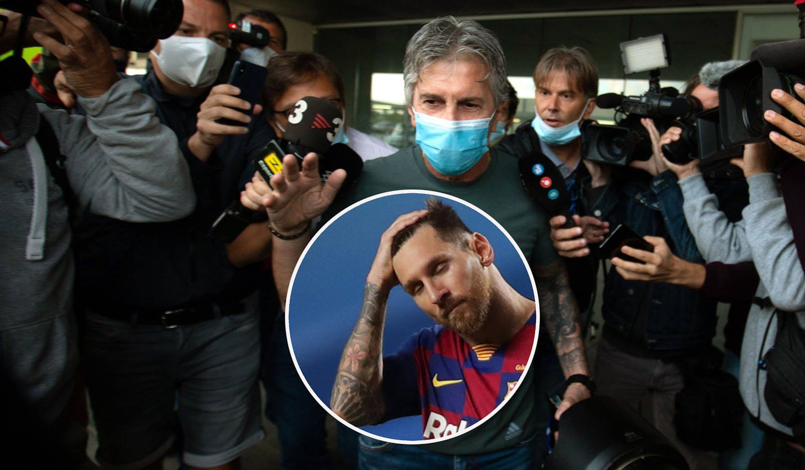 Jorge Messi glaubt nicht, dass Sohn Lionel bei Barcelona bleibt.