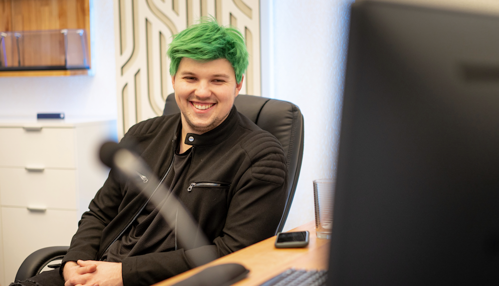 Fast zwei Jahre hat Greenice im Ton-Studio an seinem 