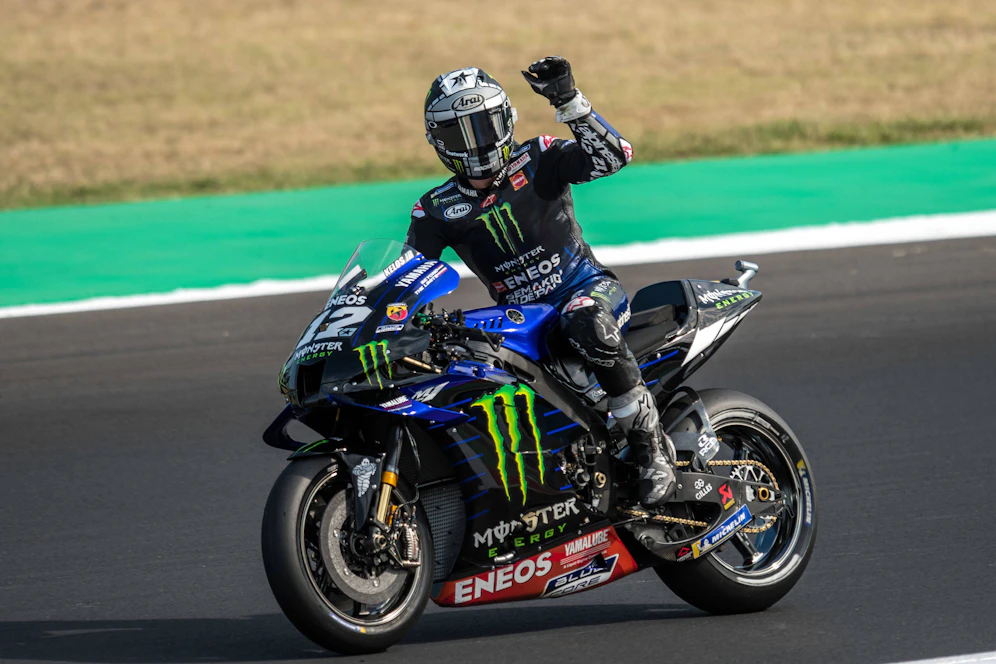 Maverick Viñales siegt in Italien.