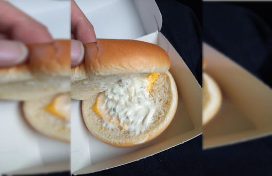 Dem Burger fehlt das Inlay.