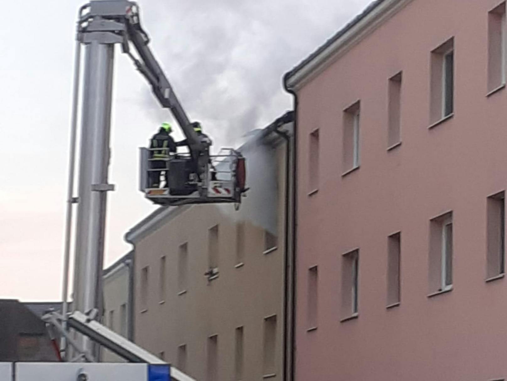 Wohnungsbrand in Amstetten