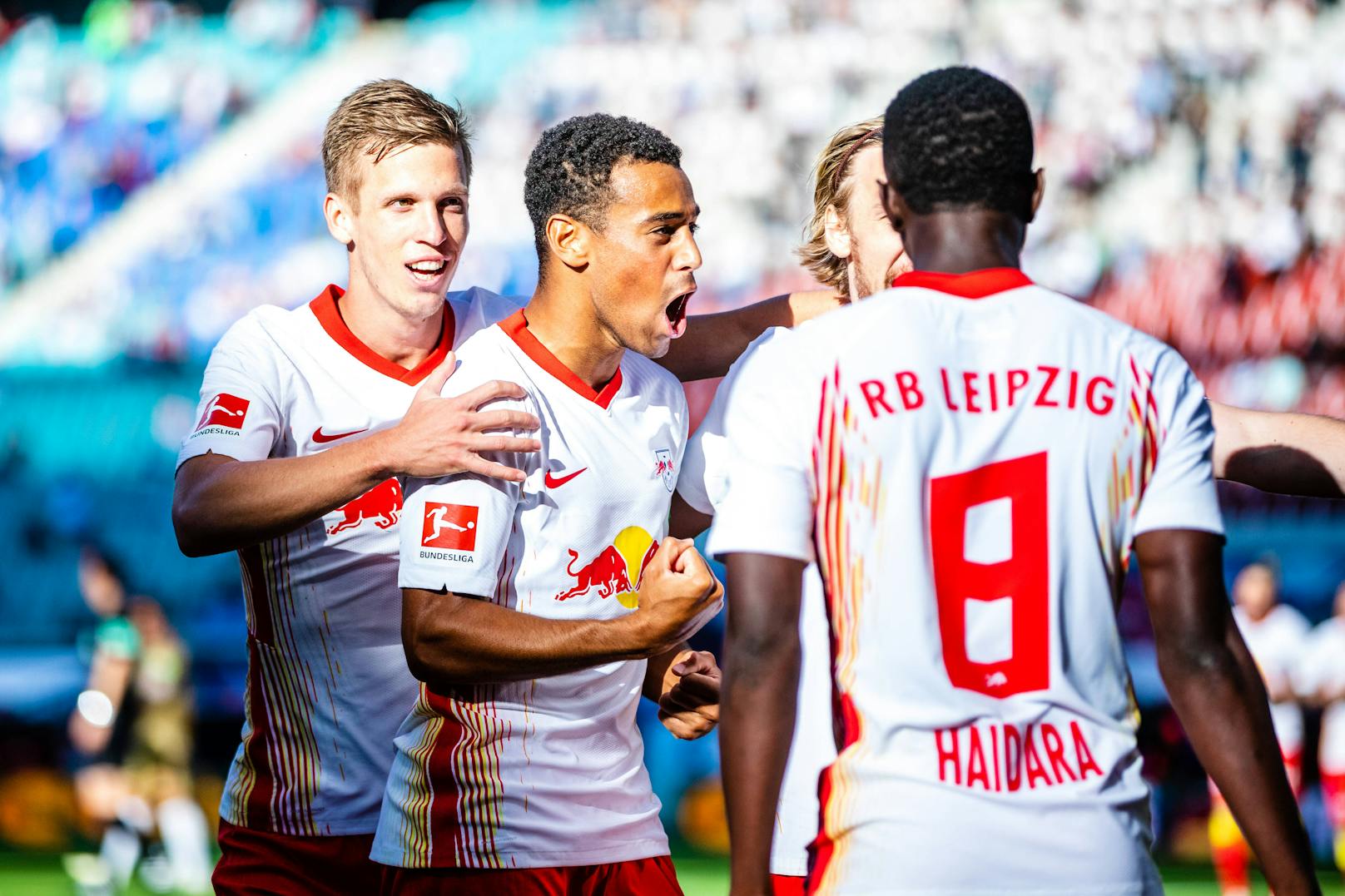 Leipzig jubelt über einen 3:1-Auftaktsieg