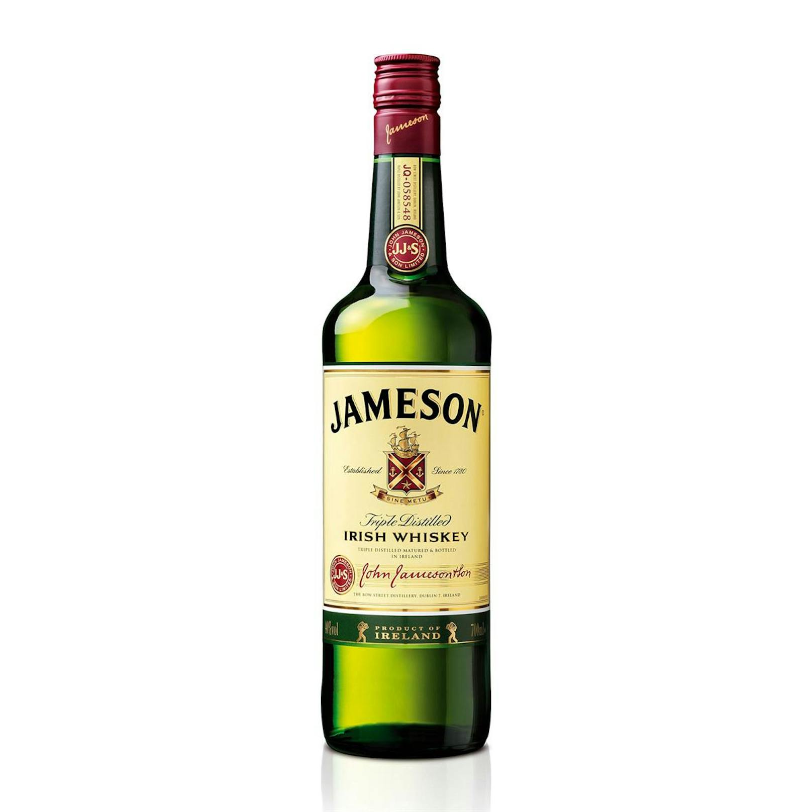 <strong>11. Jameson</strong>! Land: Irland, Eigentümer: Pernod Ricard,&nbsp;Verkäufe: 8.100