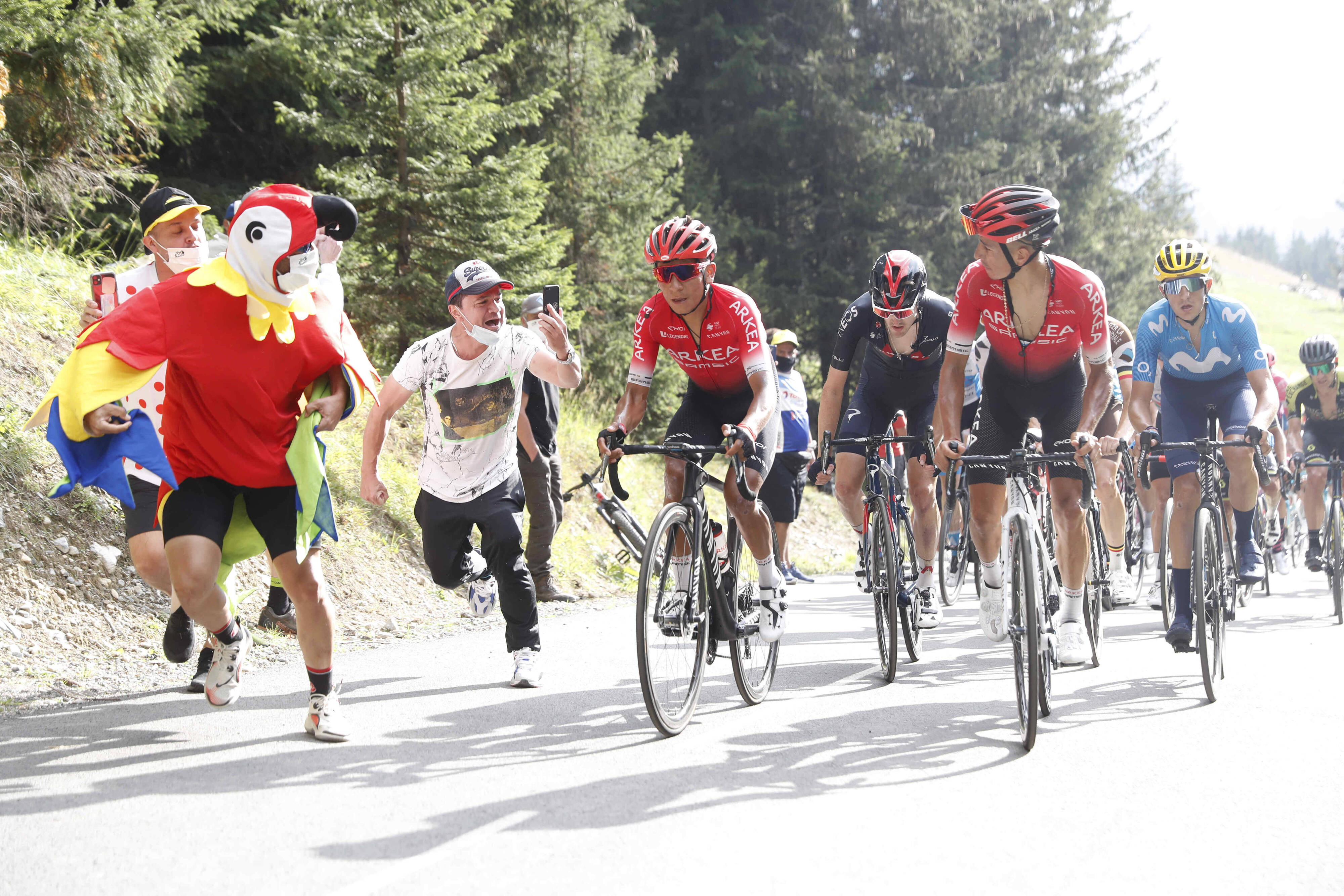 Nairo Quintana bei der Tour de France