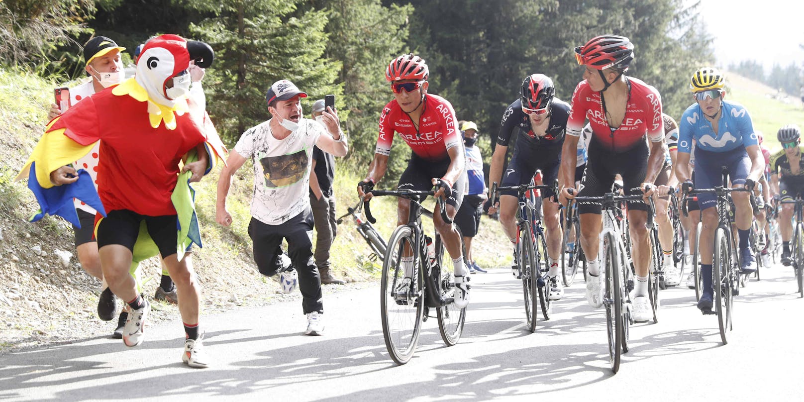 Nairo Quintana bei der Tour de France