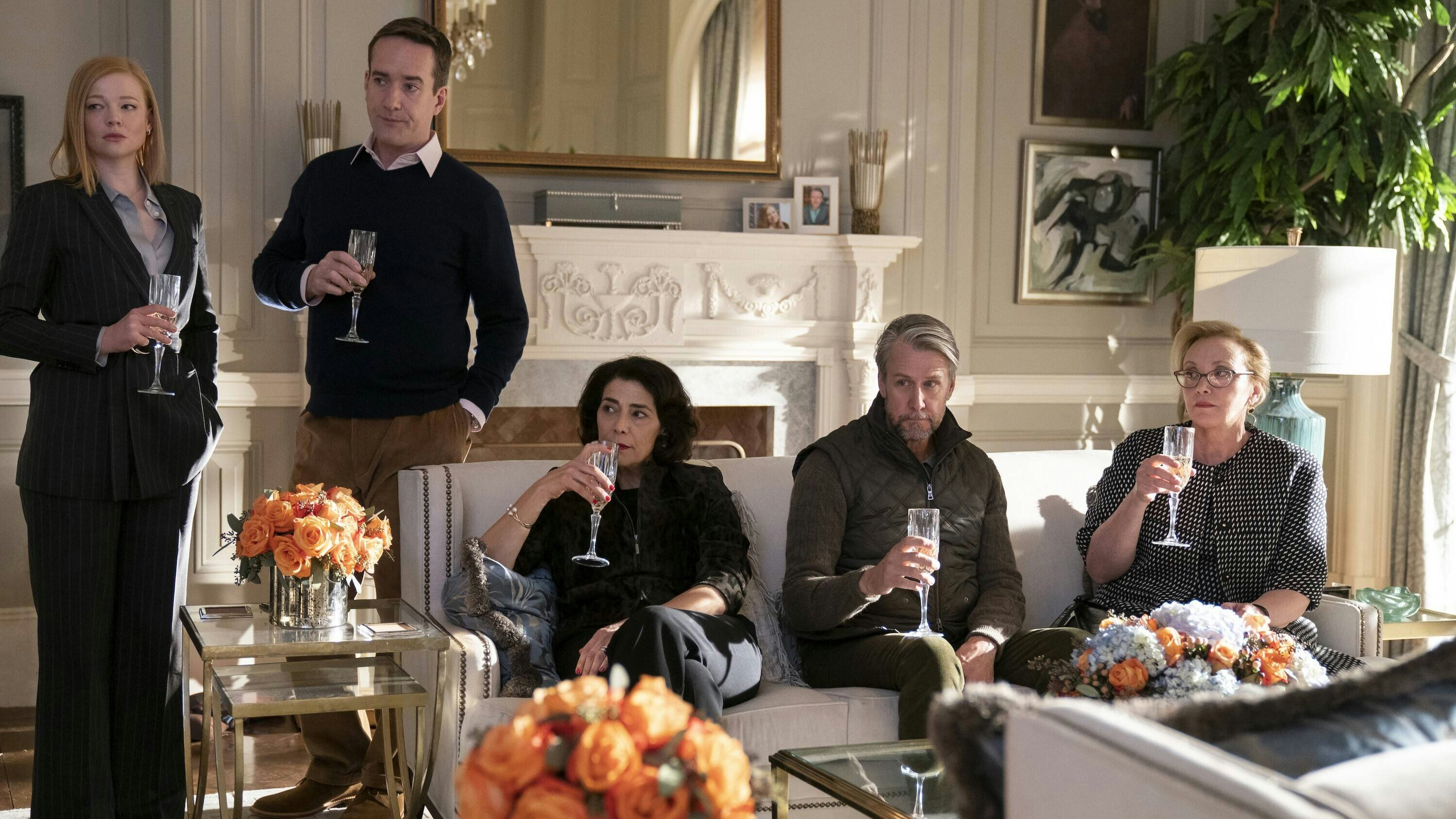 Milliardenschwer: Die Familie Roy aus dem Streaming-Hit "<a href="https://www.heute.at/s/the-bear-succession-und-beef-raeumen-bei-emmys-ab-120014447" target="_blank">Succession</a>" verkörperte den Stil "Old Money" und machte&nbsp;"Quiet Luxury" zum Modetrend.