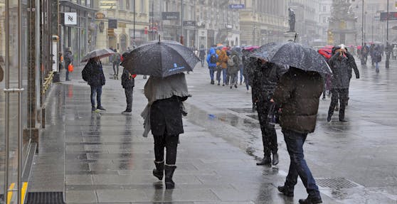 Das Wetter ist ungemütlich.