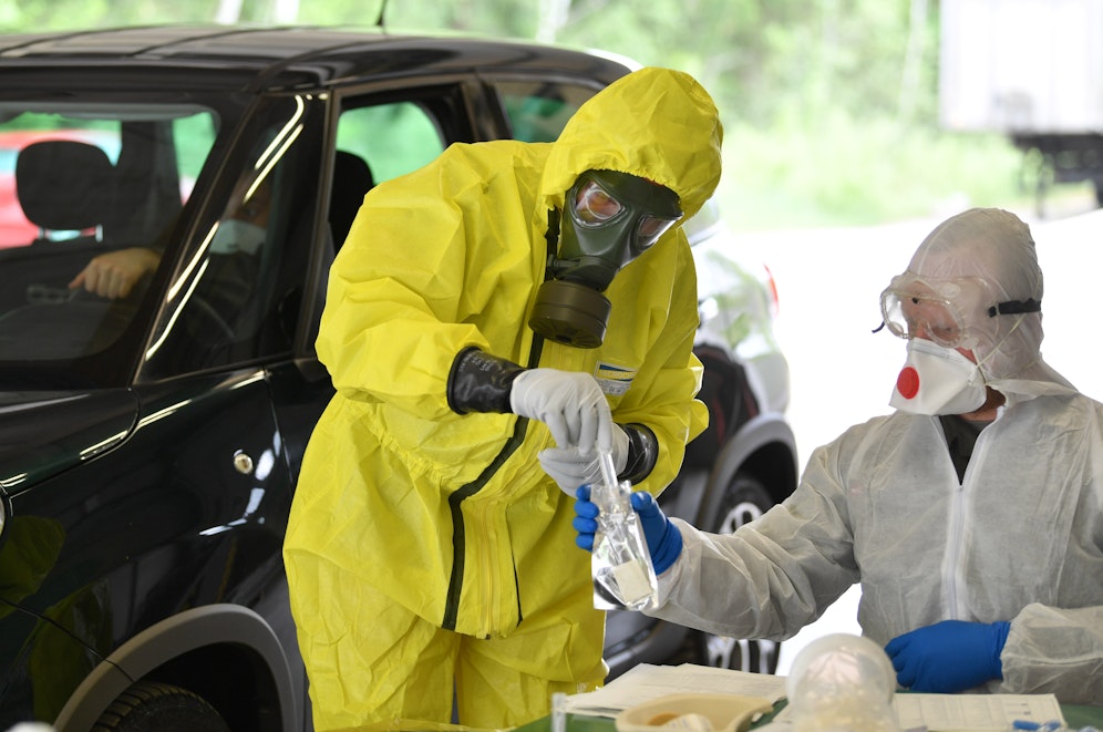 Bei den Teststraßen werden die höchsten Sicherheitsstandards angelegt. Archivbild.&nbsp;