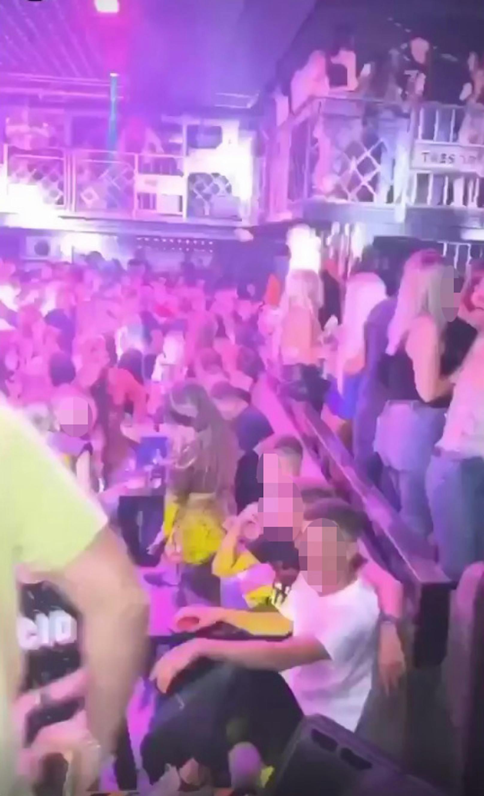 So ging es am Wochenende in einer der Wiener Balkan-Clubs zu.