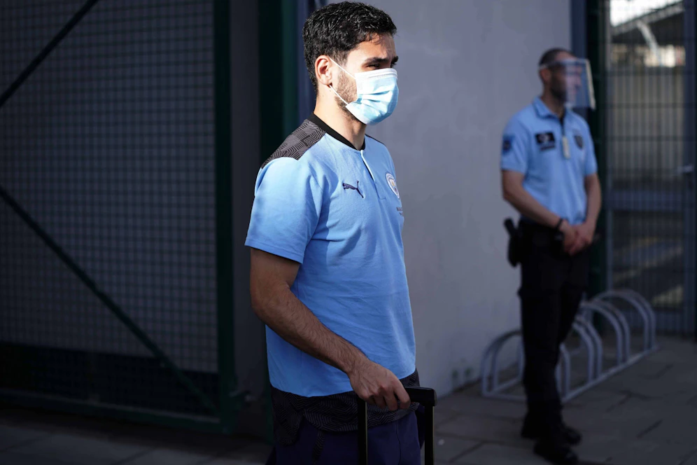 Ilkay Gündogan wurde positiv auf Covid-19 getestet.