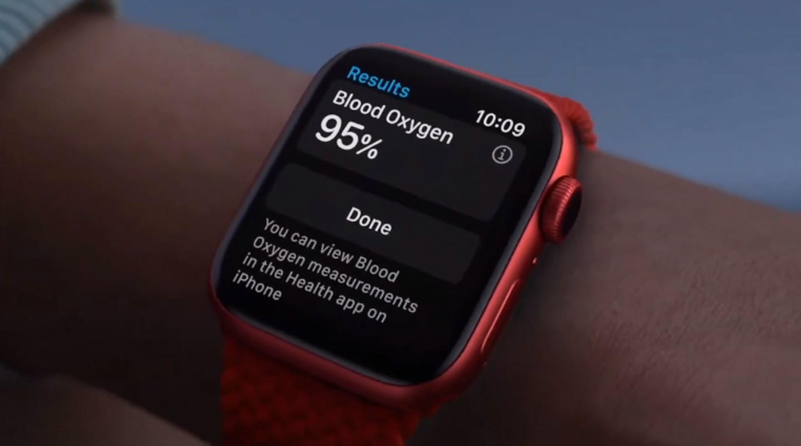 Die neue Apple Watch&nbsp;kann die Sauerstoffsättigung des Bluts messen.