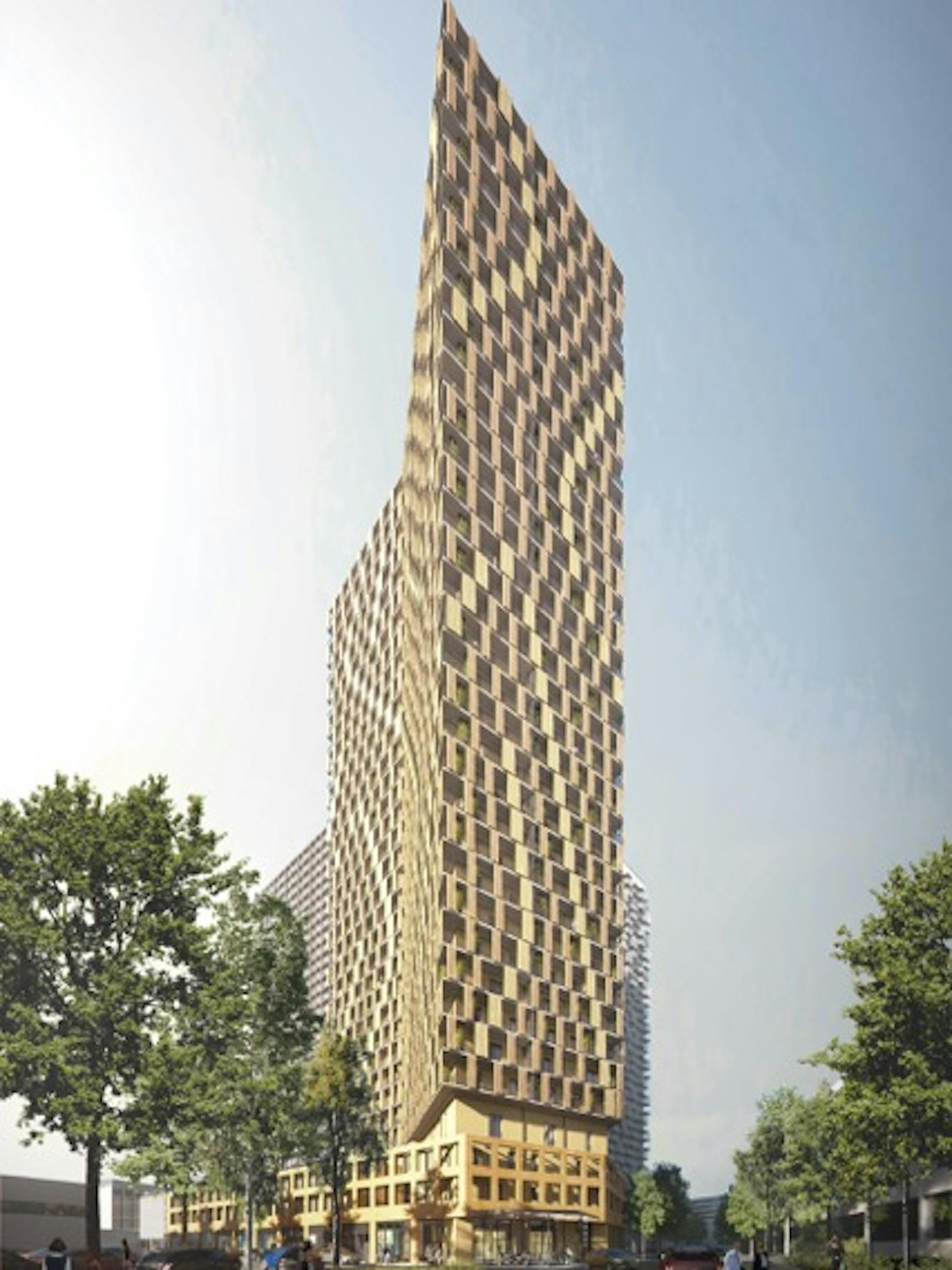 Wohnungen entstehen auch im dritten Turm, dem "Q-Tower".&nbsp;