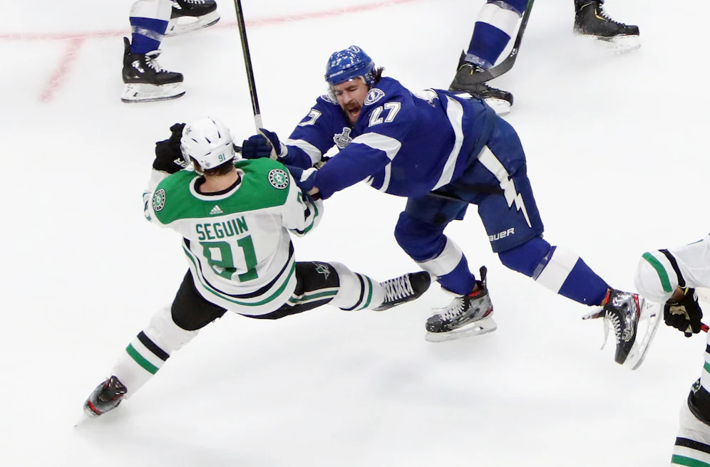 Harter Kampf um den Stanley Cup.