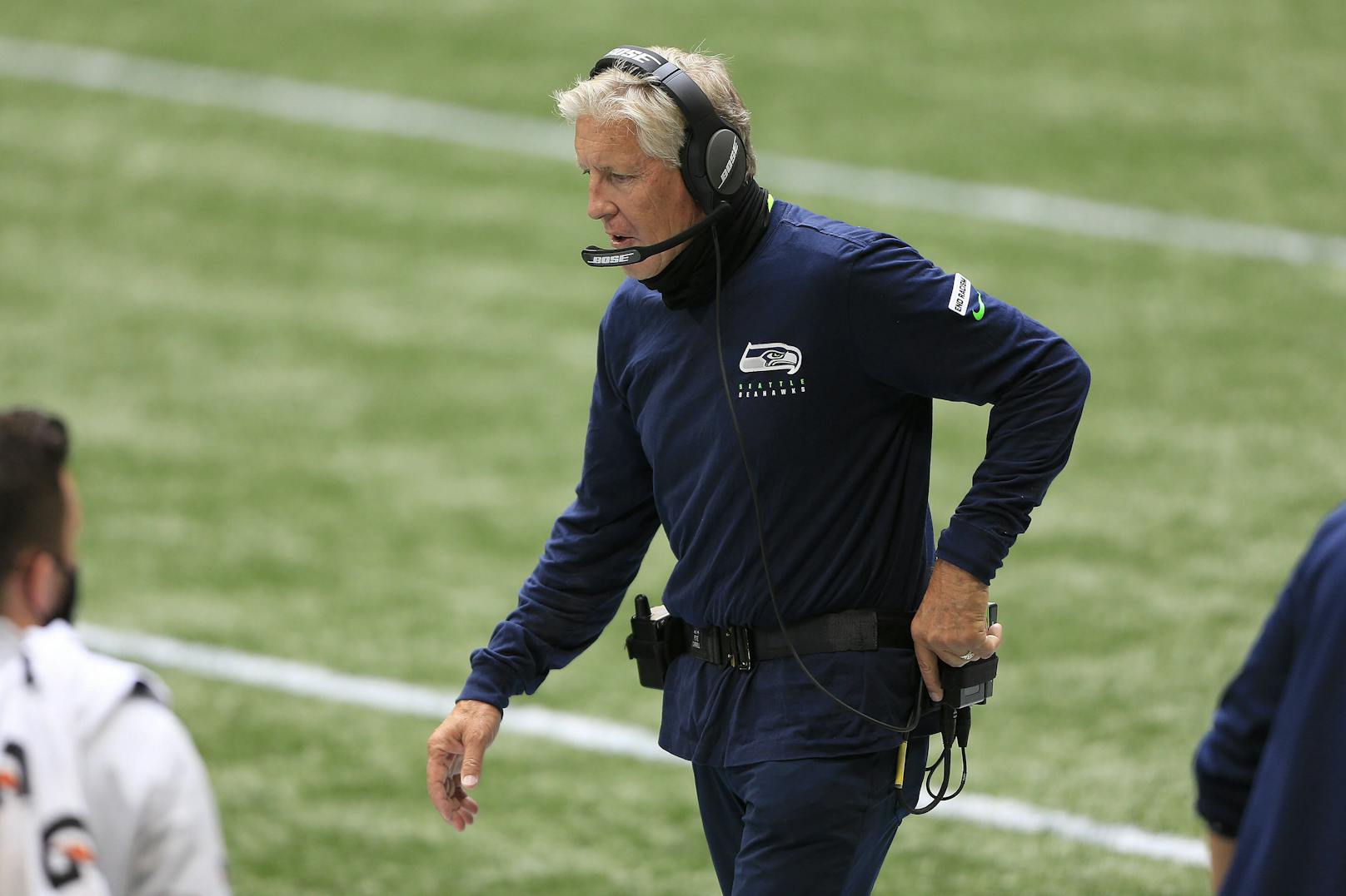 Seahawks-Coach Pete Carroll wurde bestraft. 