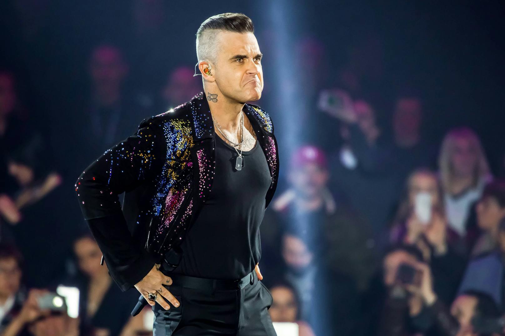 Robbie Williams gesteht nun, einmal das Ziel von Auftragskillern gewesen zu sein.&nbsp;