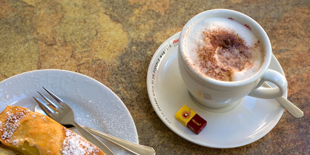 Der Cappuccino in der 
