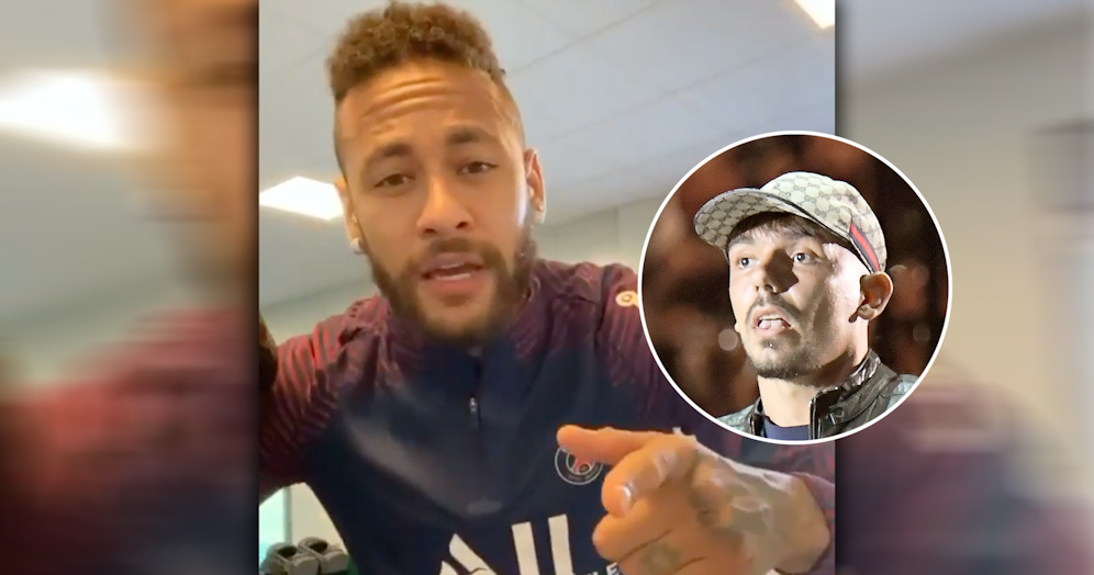 Neymar gratuliert dem Bratan.