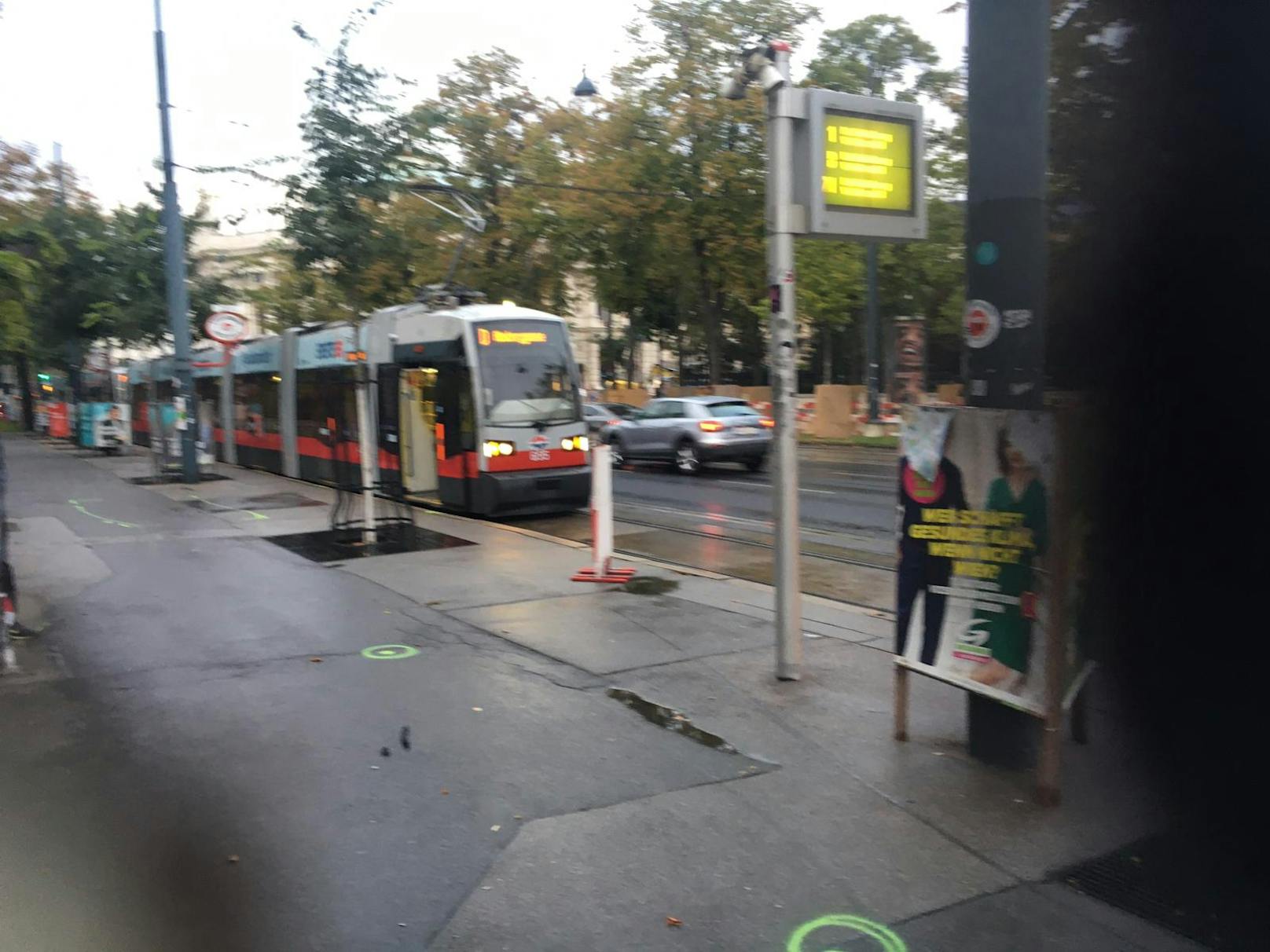 Auf den Straßenbahnlinien 1, 71 und D kommt es zu Verzögerungen