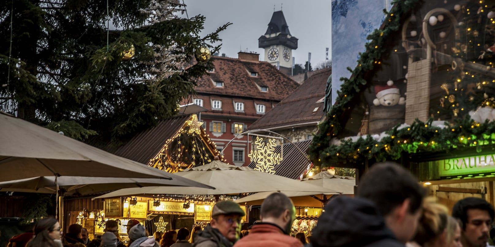 Der Adventmarkt Graz wird in diesem Jahr "etwas besinnlicher vielleicht", so Graz'&nbsp;Vizebürgermeister Mario Eustacchio.