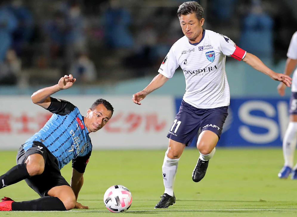 Kazuyoshi Miura hat sein Comeback mit 53 Jahren gegeben. 