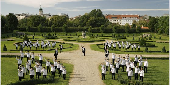 Die Wiener Sängerknaben mussten aus dem Augartenpalais evakuiert werden.