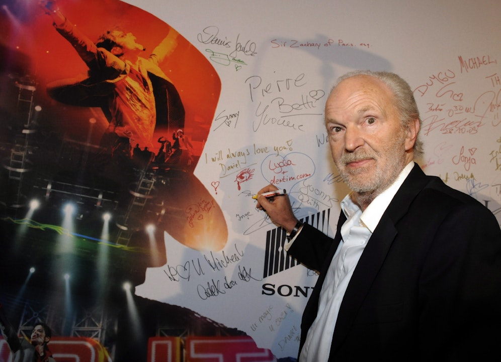 Der Schauspieler bei der Premiere von 