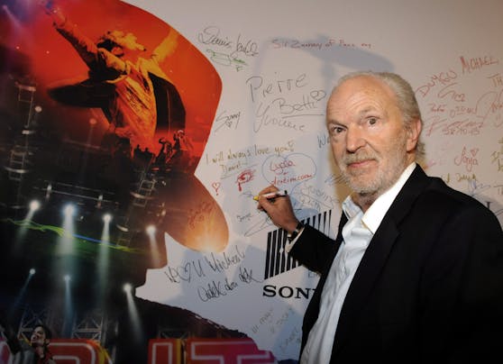 Der Schauspieler bei der Premiere von "This is it".