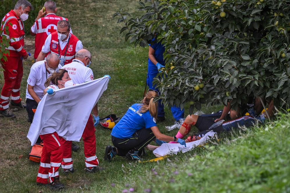 Chloe Dygert ist bei der Rad-WM schwer zu Sturz gekommen. 