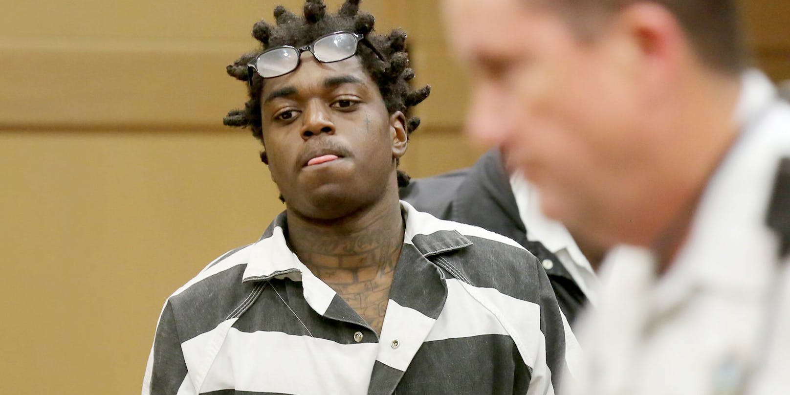 US-Rapper Kodak Black sitzt derzeit eine Gefängnisstrafe ab.