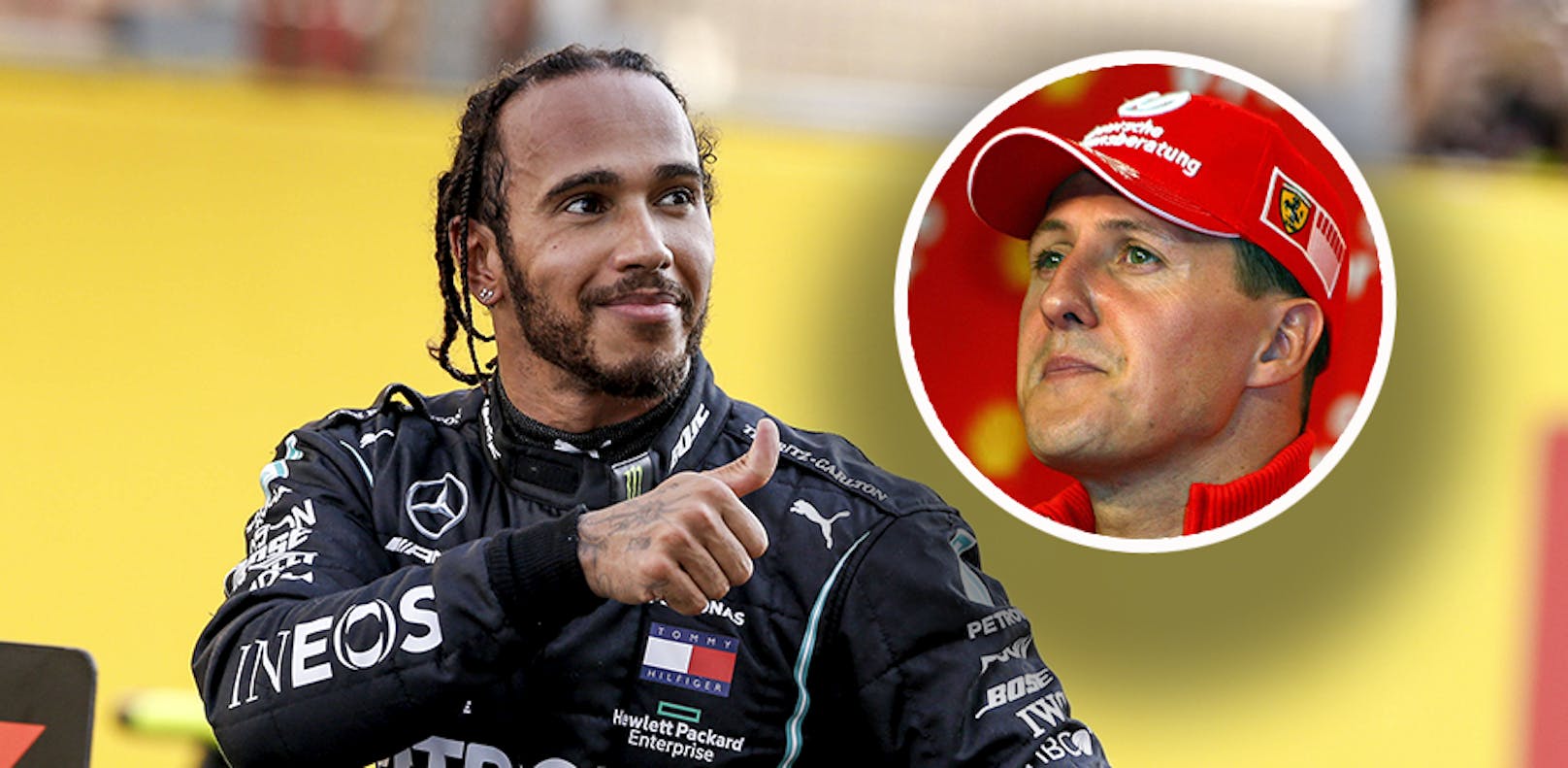 Lewis Hamilton ist auf der Jagd nach den Schumacher-Rekorden. 