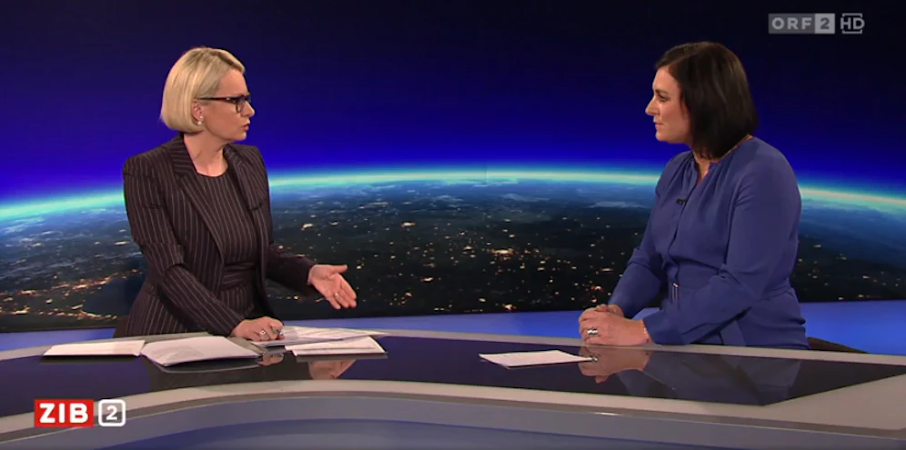 Tourismusministerin Elisabeth Köstinger in der 