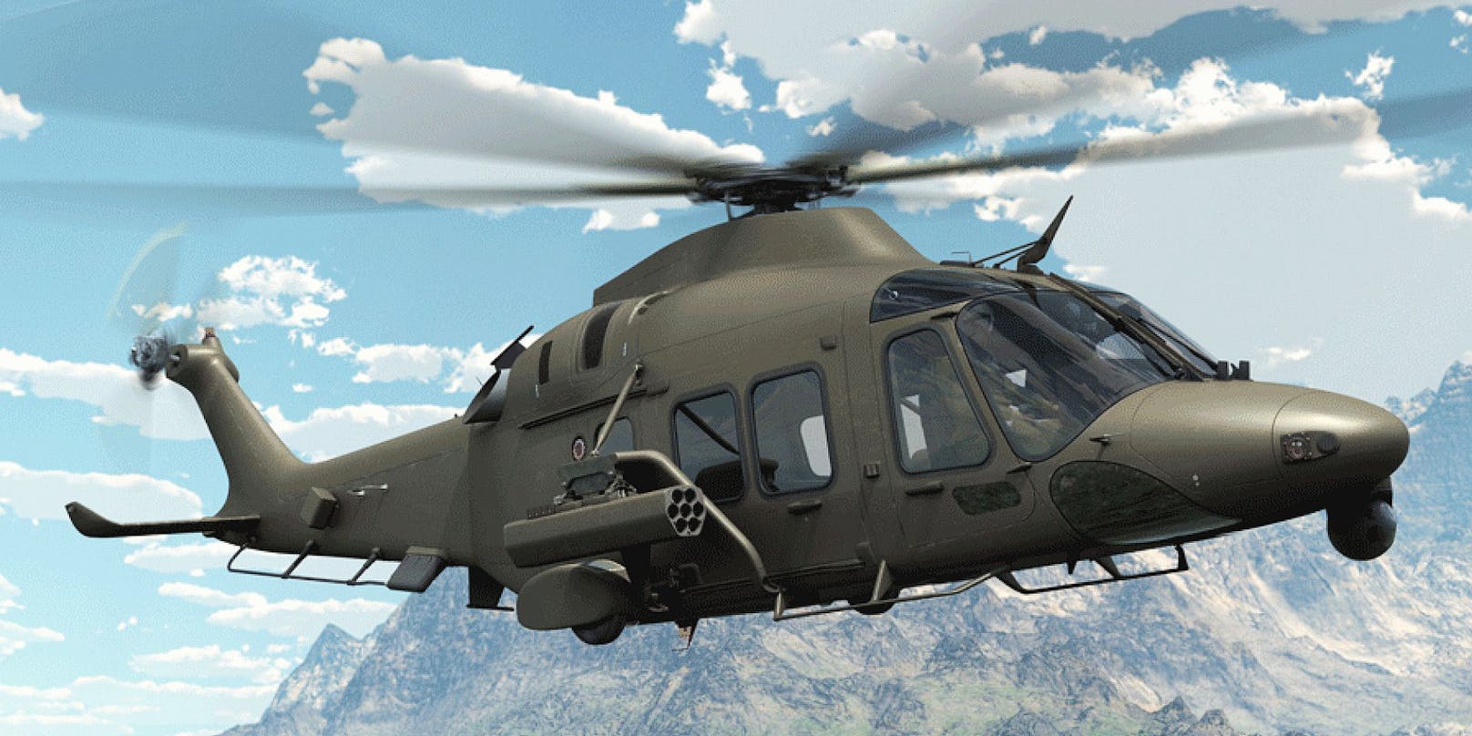 Einer der neuen Hubschrauber (Handoutbild des Herstellers)