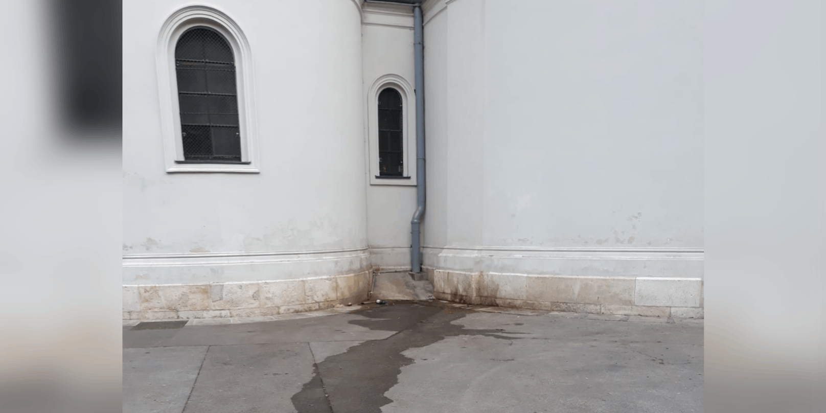 Auf diese Kirche in Wien-Favoriten soll uriniert worden sein.