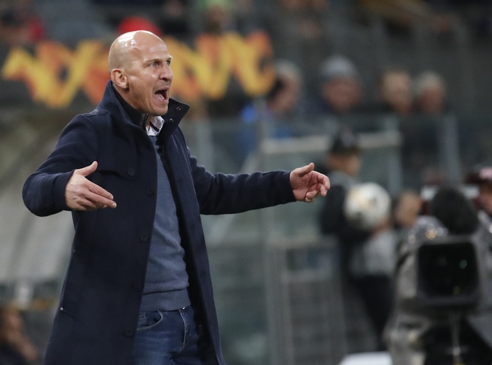 Gerhard Struber vor dem Sprung nach New York. 