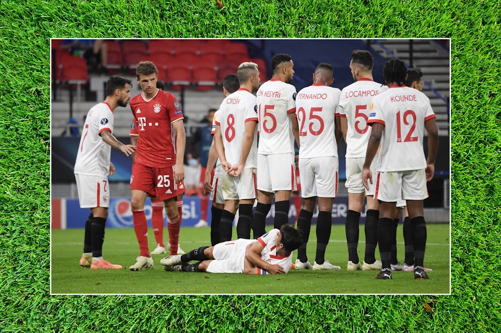 Müller bestaunt Sevillas Mauer-Trick