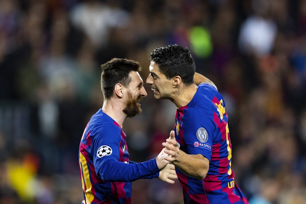 Lionel Messi, Luis Suarez