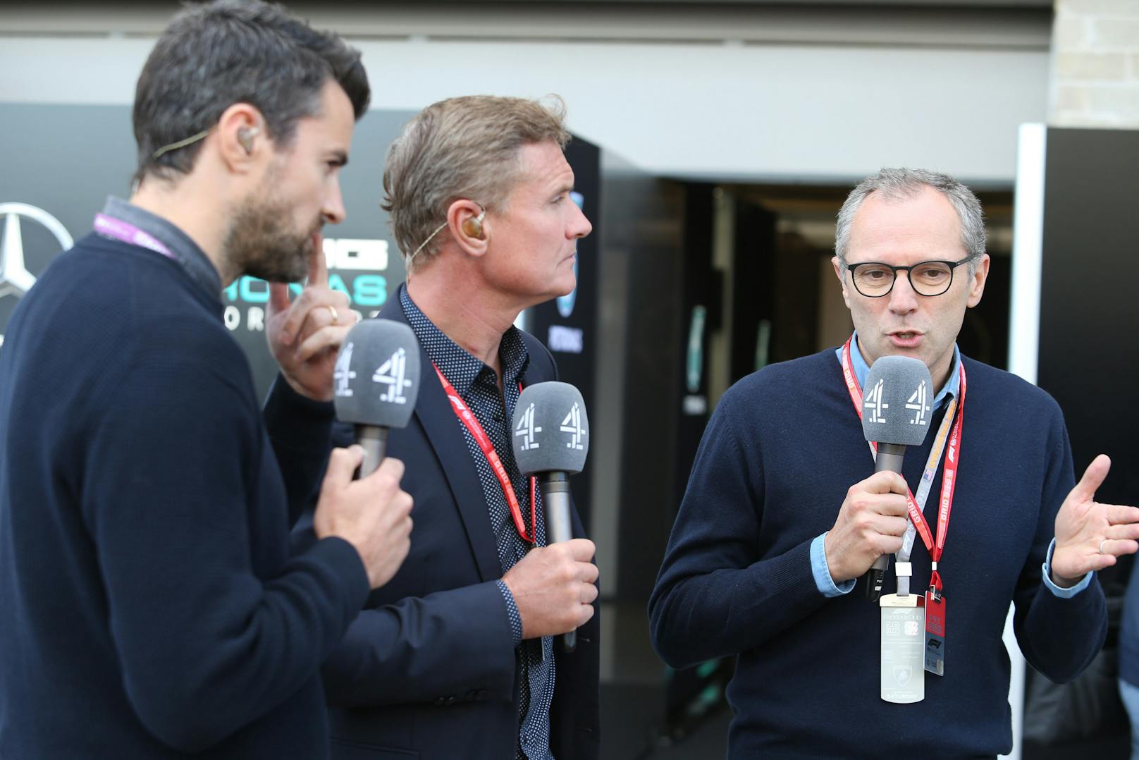 Stefano Domenicali (rechts) wird neuer Formel-1-Boss. 