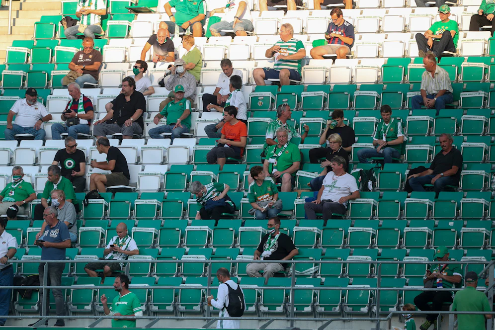 Beim 4:1 gegen die Admira durften noch 10.000 Fans ins Stadion.